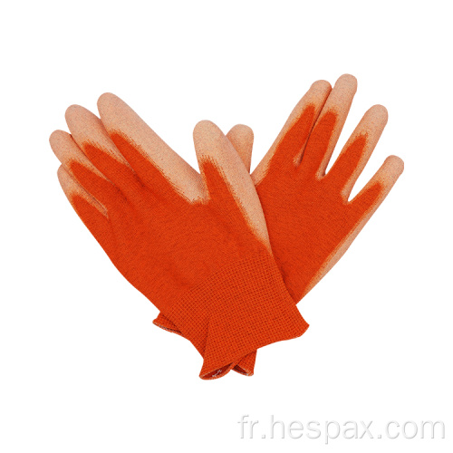 Gants de travail en revêtement en fibre de carbone personnalisé HESPAX Gants